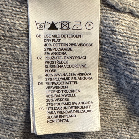 H&M Heather Gray Women's Cardigan - Picture 5 of 5